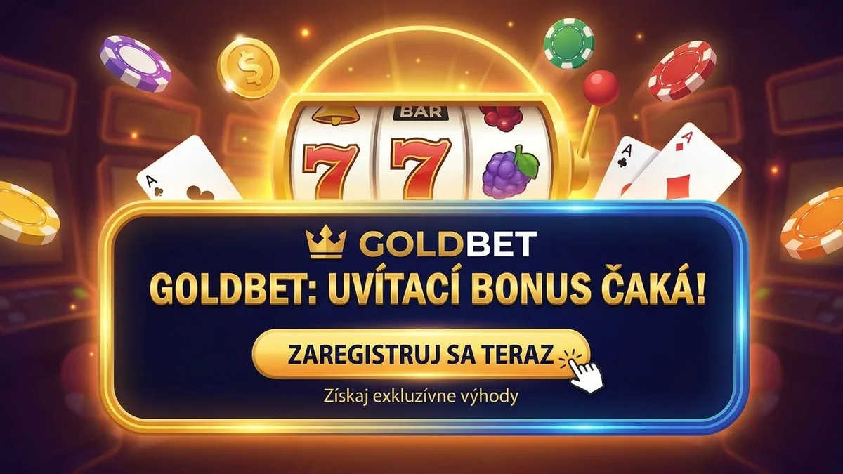 Registrácia s bonusom v Goldbet